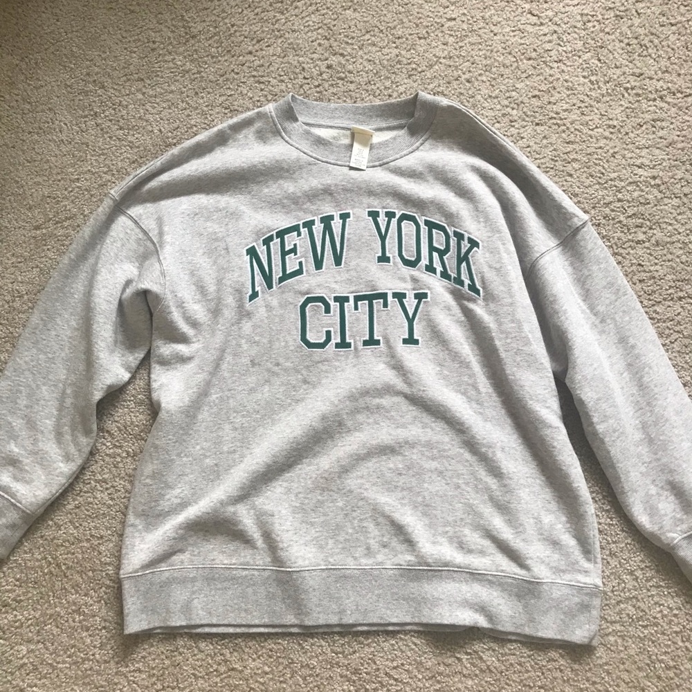 Oversized New York sweatshirt